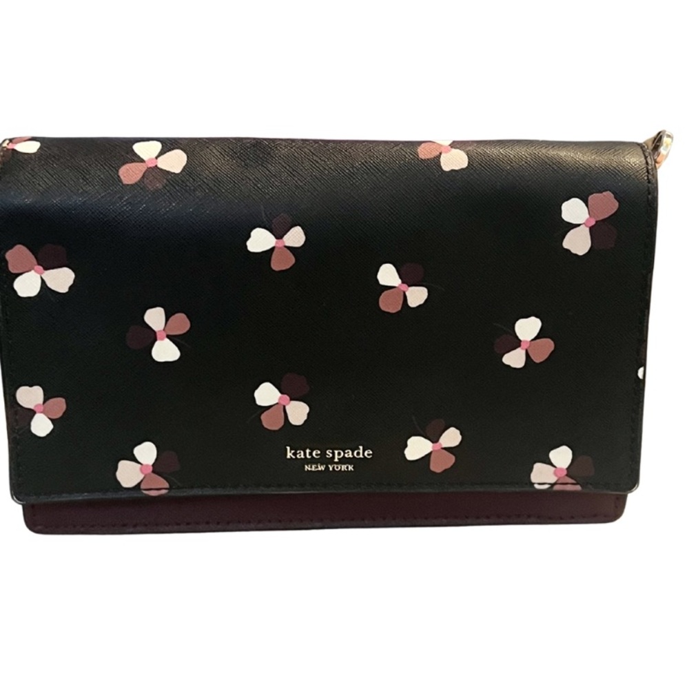 Kate Spade Sylvia Floral Flap Crossbody Like New Condition 🌸 - Picture 9 of 10